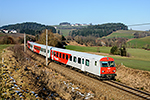 8073 126-9, trať: 196 České Budějovice - Summerau - Linz (Waldburg), foceno: 16.01.2015