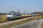 METRANS TRAXX MS 386 012-9, trať 196 Summerau - Linz (Kefermarkt), foceno: 19.03.2015