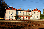 Velešín - nádraží, foceno: 24.09.2013